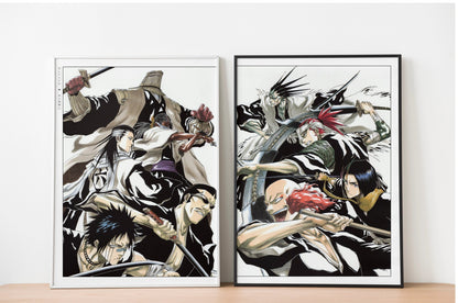 Immerse yourself in the world of soul reapers and spirits with our manga wall art collection, capturing the action and emotion of this iconic series.