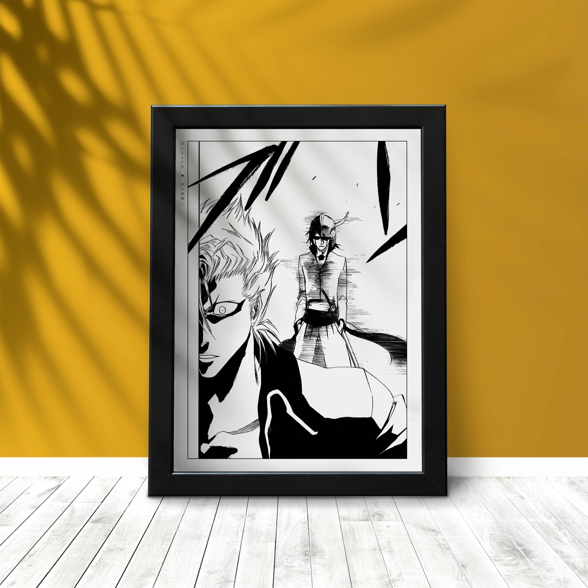 Explore the world of soul reapers and hollow battles with our striking anime wall art, capturing the intense action and emotions from this iconic manga series.