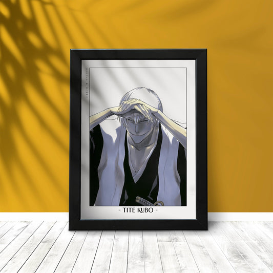 Celebrate Tite Kubo's masterful storytelling with this anime wall art, showcasing the world of Soul Reapers and its unforgettable characters.