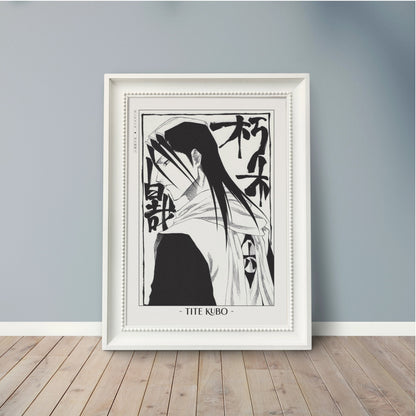 Celebrate Tite Kubo's masterful storytelling with this anime wall art, showcasing the world of Soul Reapers and its unforgettable characters.