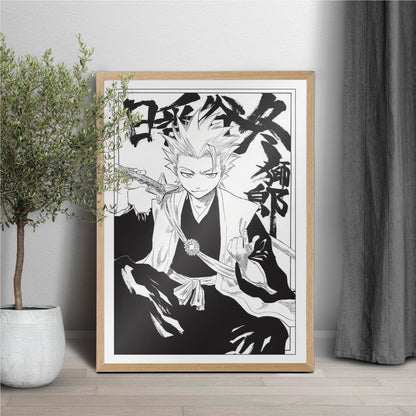 Explore the world of soul reapers and hollow battles with our striking anime wall art, capturing the intense action and emotions from this iconic manga series.