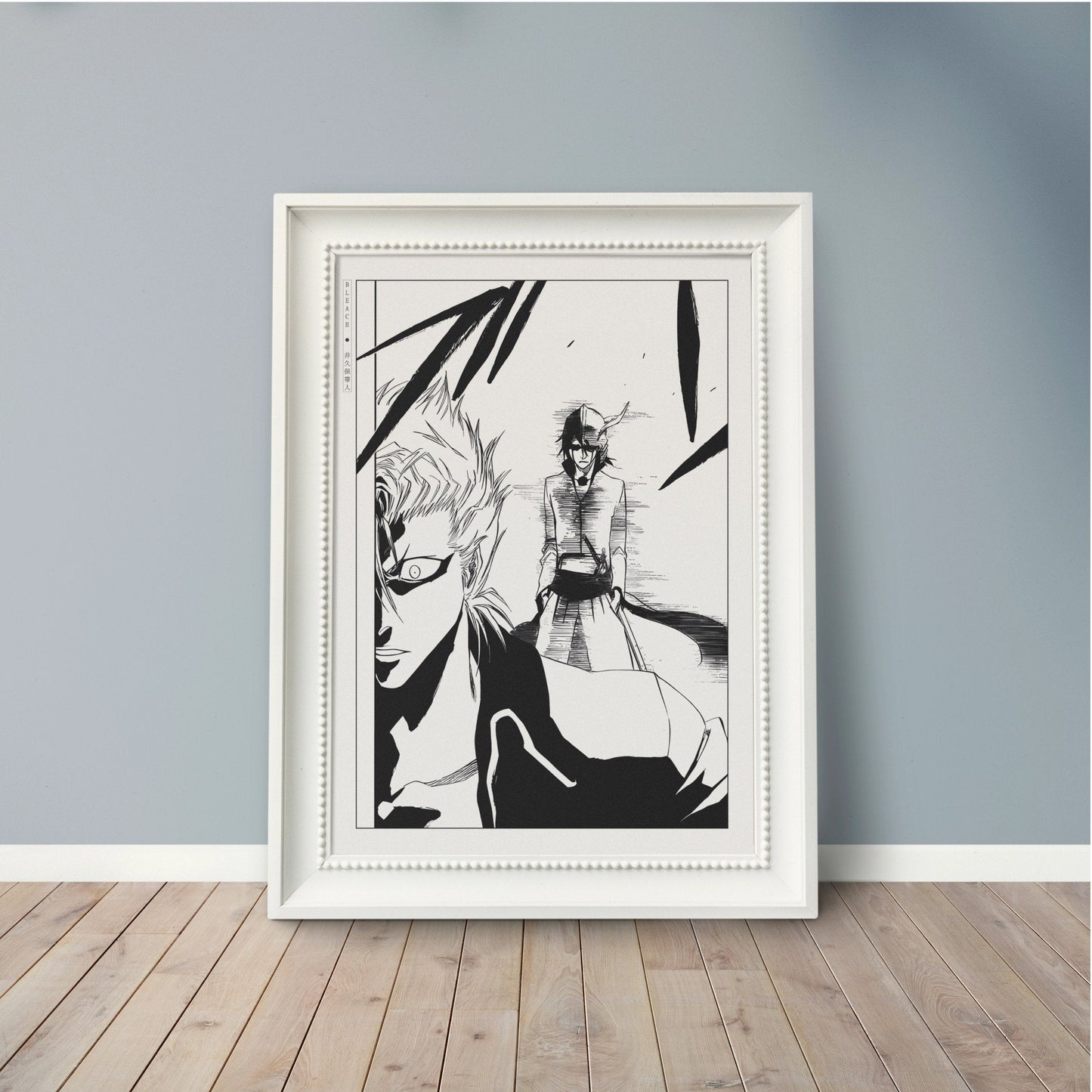 Explore the world of soul reapers and hollow battles with our striking anime wall art, capturing the intense action and emotions from this iconic manga series.