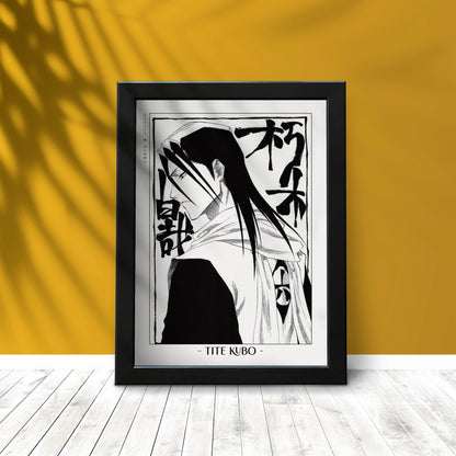 Celebrate Tite Kubo's masterful storytelling with this anime wall art, showcasing the world of Soul Reapers and its unforgettable characters.