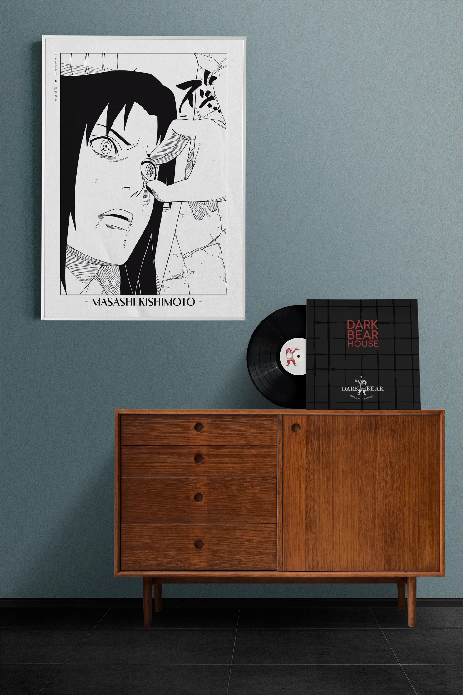 Experience the vibrant world of ninjas with this stunning manga wall art, showcasing the artistry of Masashi Kishimoto. Purchase online with Eastern Archivals.