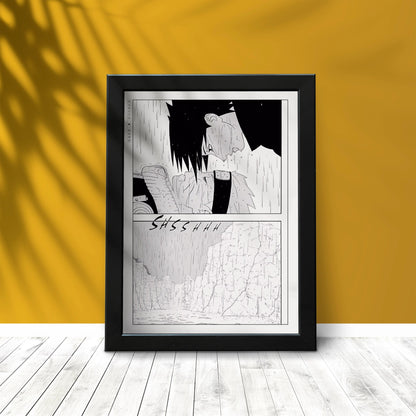 Explore the world of ninjas with dynamic manga wall art, capturing epic moments from the world of shinobi. Perfect for any manga lover's collection.