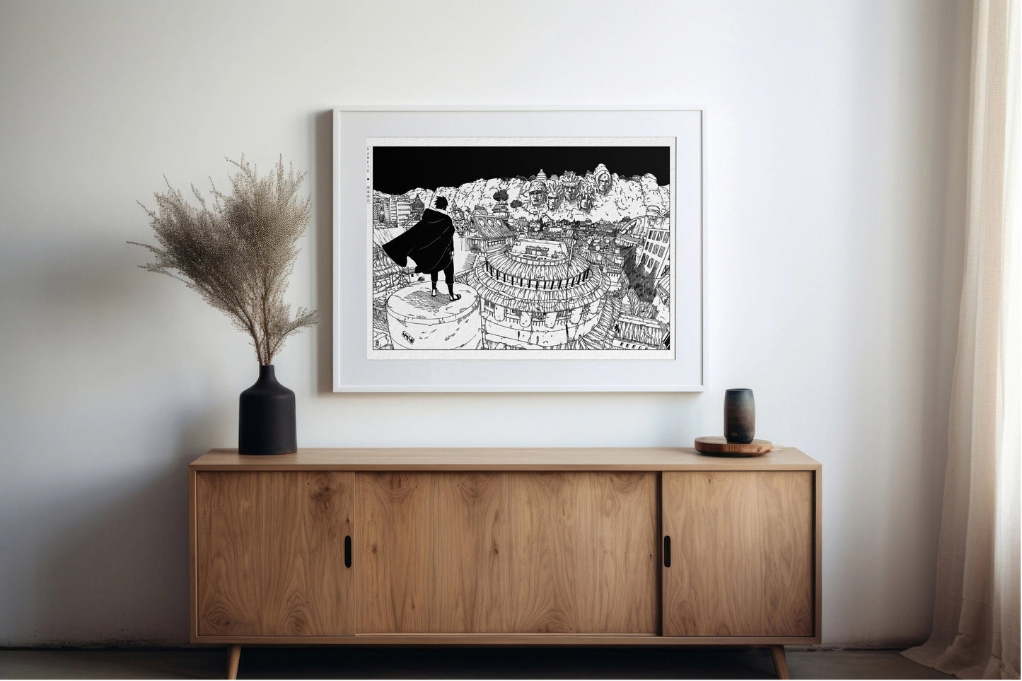 Explore the world of ninjas with dynamic manga wall art, capturing epic moments from the world of shinobi. Perfect for any manga lover's collection.