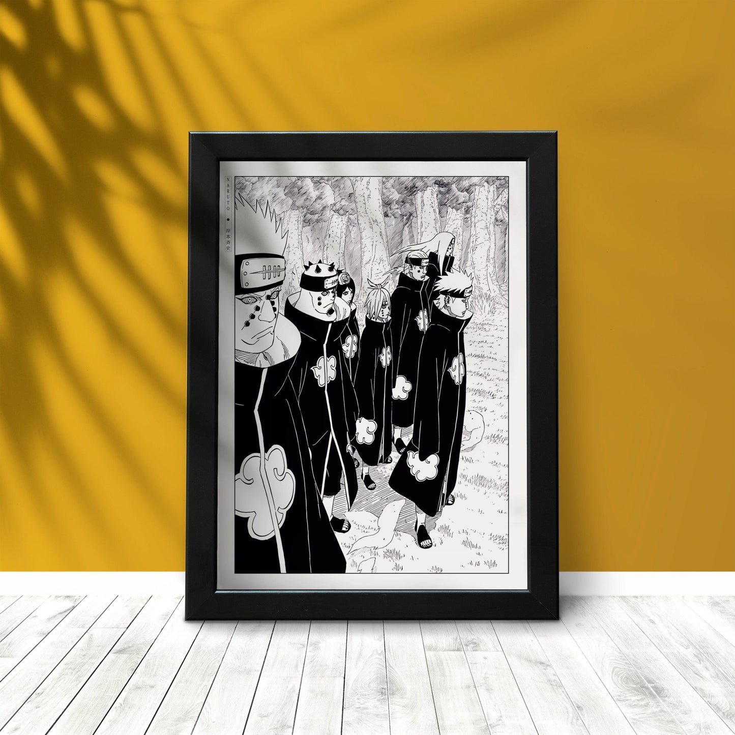 Explore the world of ninjas with dynamic manga wall art, capturing epic moments from the world of shinobi. Perfect for any manga lover's collection.