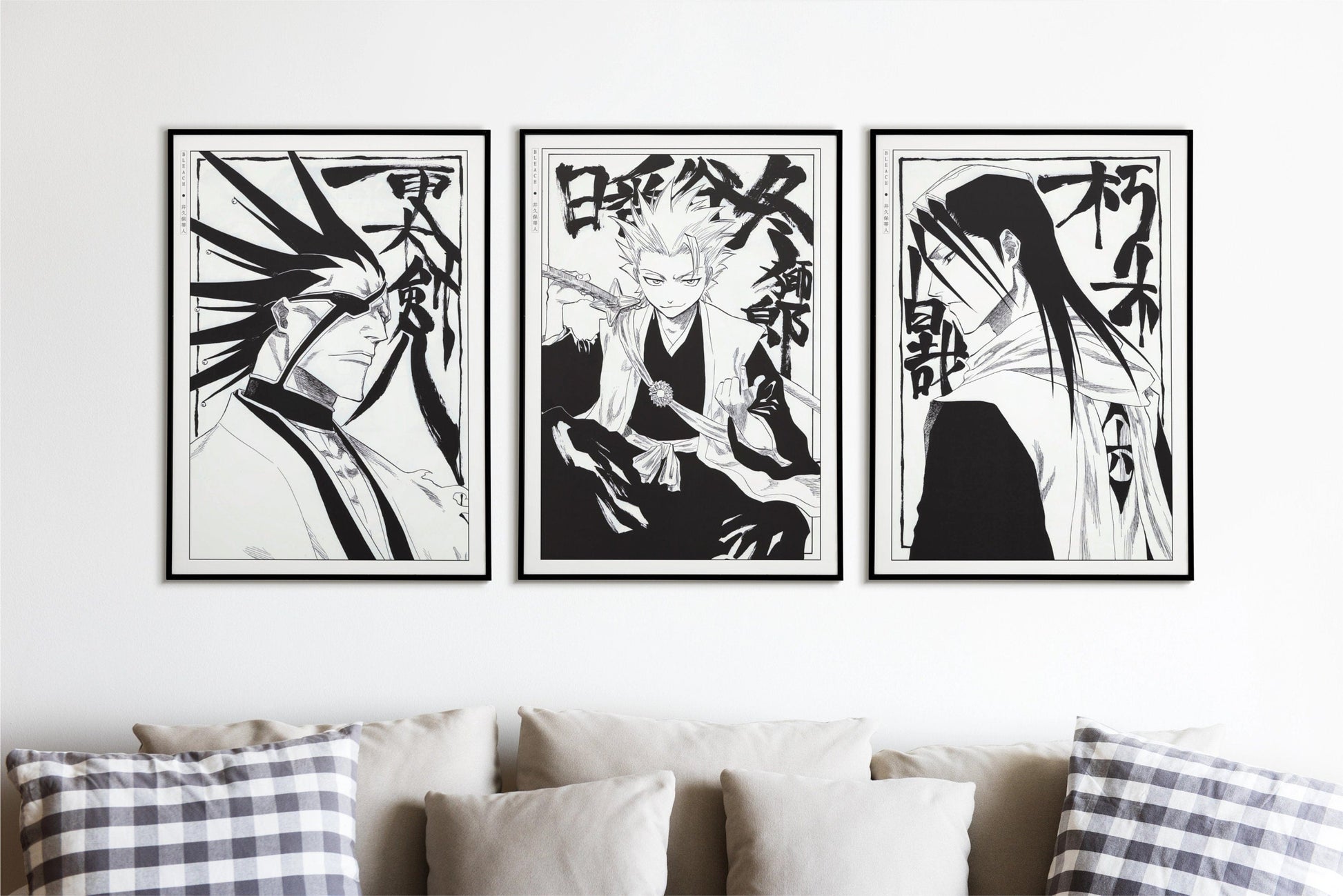 Transform your space with the Set of 3 Anime Poster Wall Art from Eastern Archivals. High-quality prints featuring iconic anime artwork to enhance your decor.