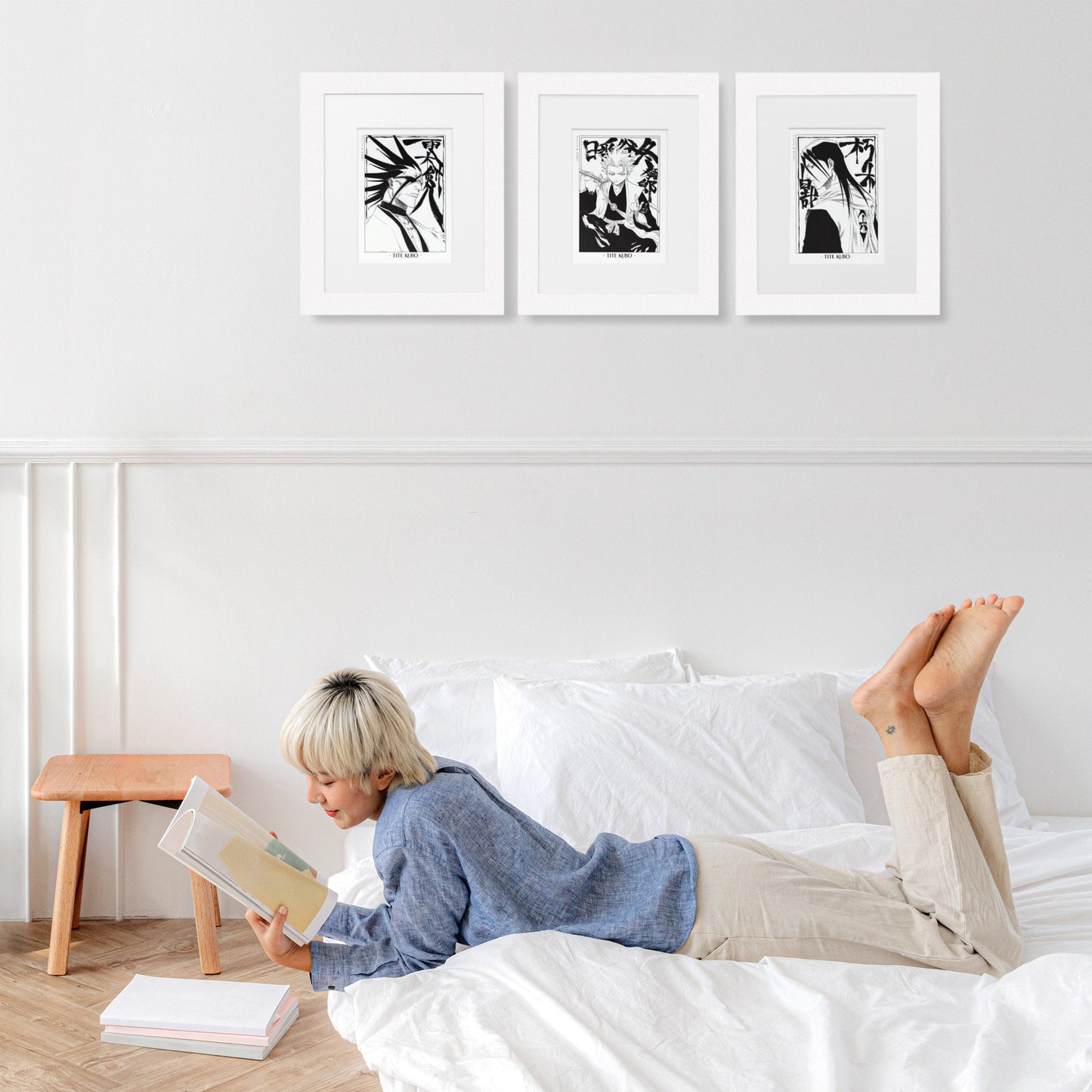 Transform your space with the Set of 3 Anime Poster Wall Art from Eastern Archivals. High-quality prints featuring iconic anime artwork to enhance your decor.