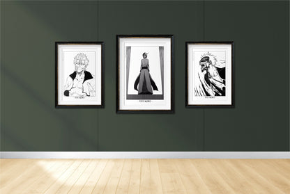 Transform your space with the Set of 3 Anime Poster Wall Art from Eastern Archivals. High-quality prints featuring iconic anime artwork to enhance your decor.