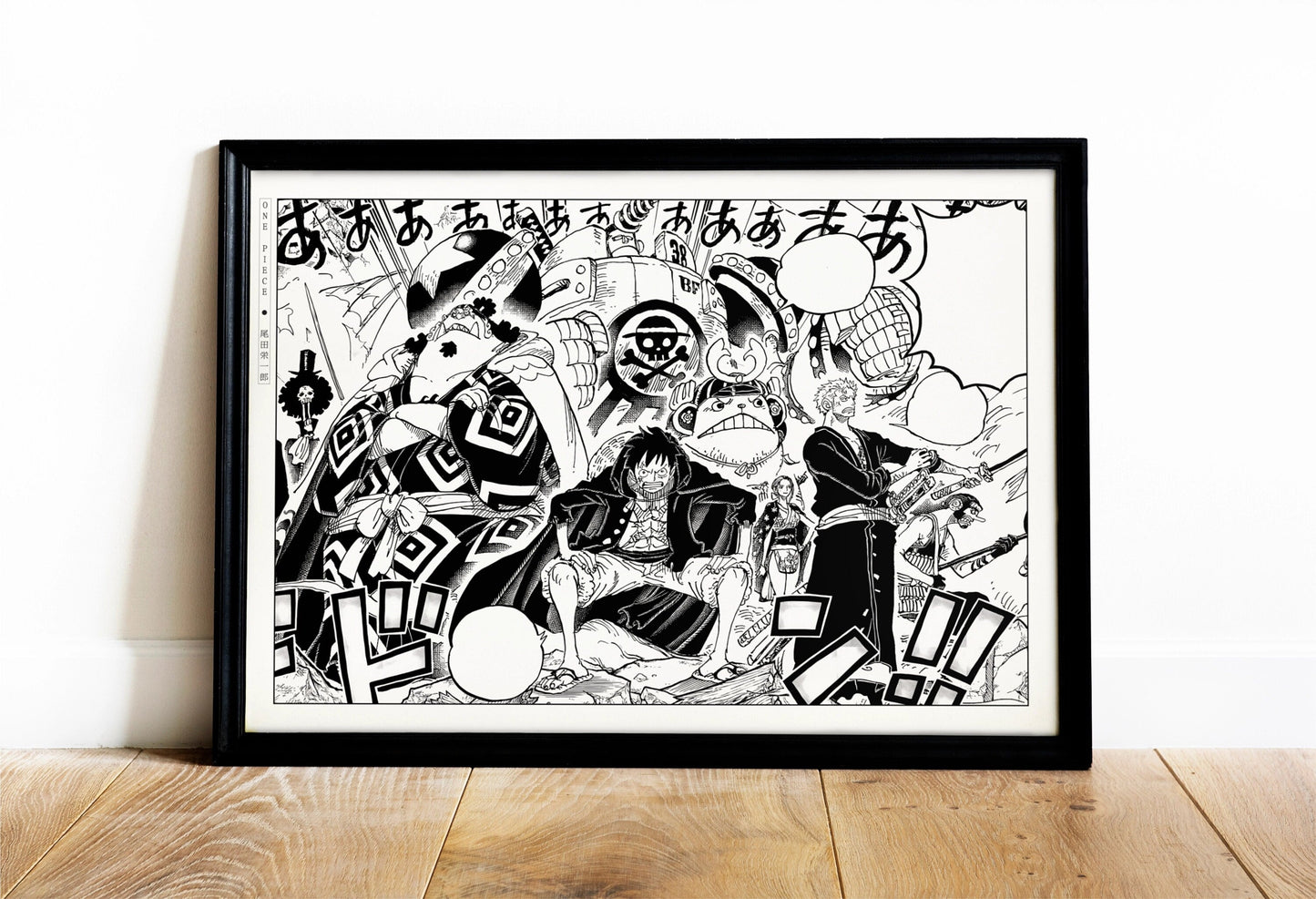 Capture the essence of adventure with our manga wall art, showcasing beloved characters from the world of pirates, bringing energy and life to any room.