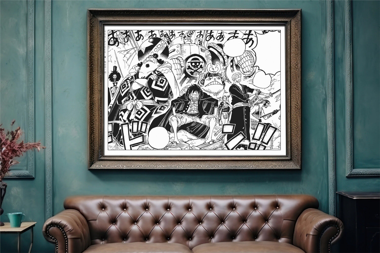 Capture the essence of adventure with our manga wall art, showcasing beloved characters from the world of pirates, bringing energy and life to any room.