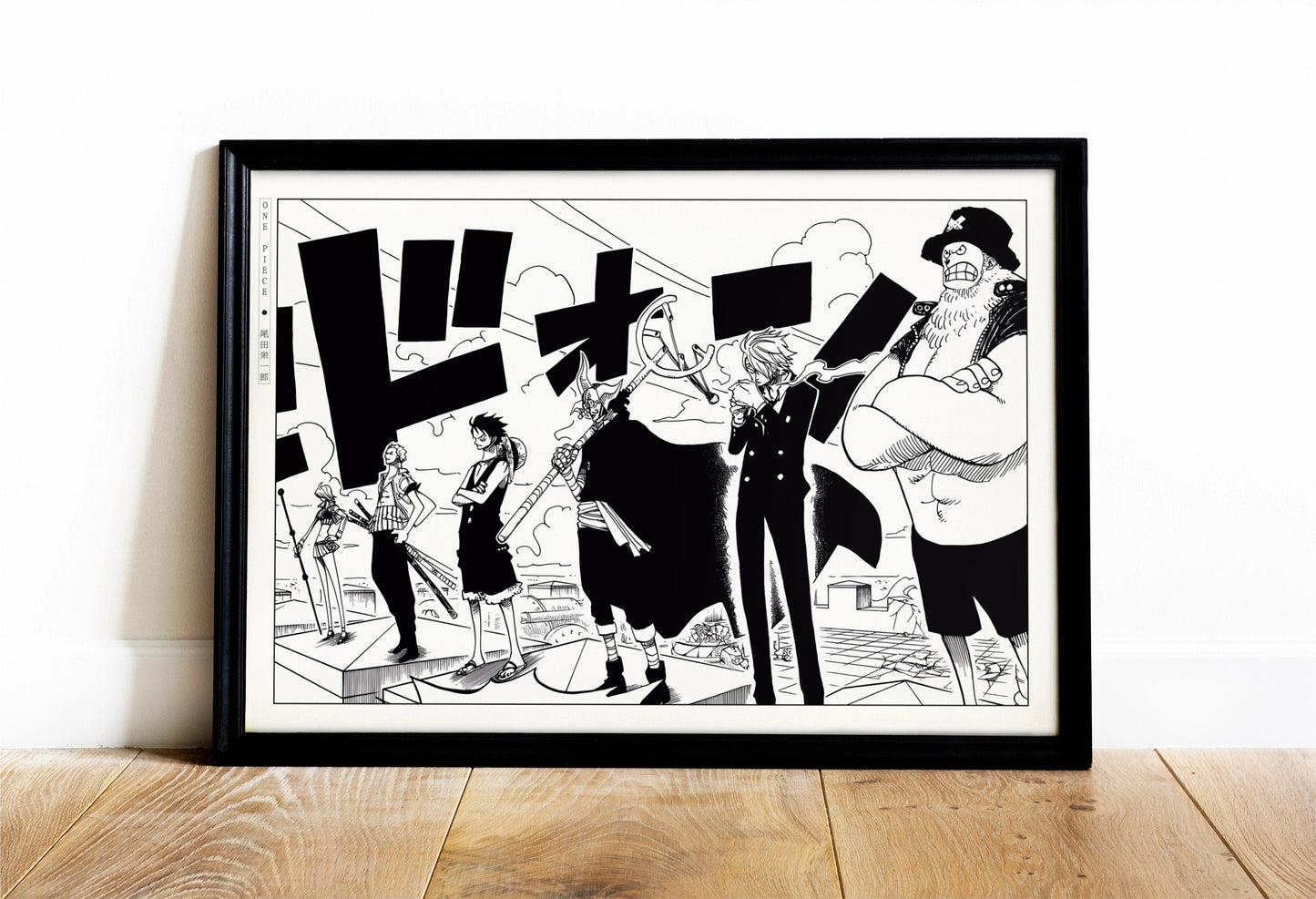 Capture the essence of adventure with our manga wall art, showcasing beloved characters from the world of pirates, bringing energy and life to any room.