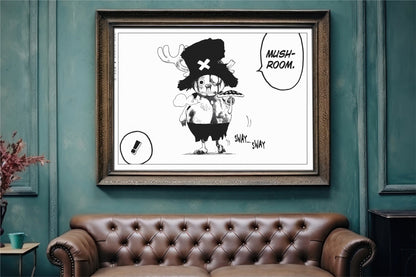 Capture the essence of adventure with our manga wall art, showcasing beloved characters from the world of pirates, bringing energy and life to any room.