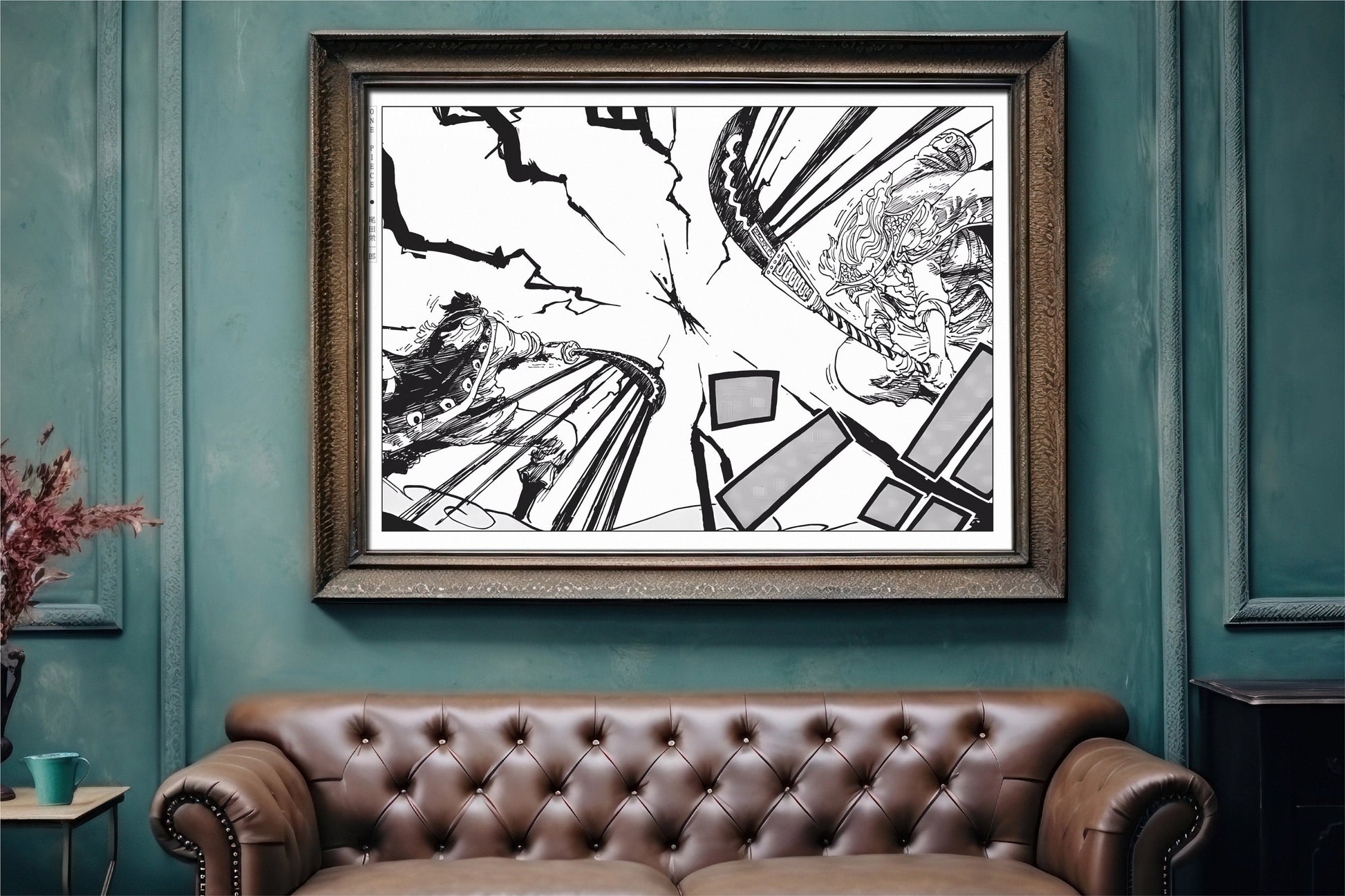 Capture the essence of adventure with our manga wall art, showcasing beloved characters from the world of pirates, bringing energy and life to any room.