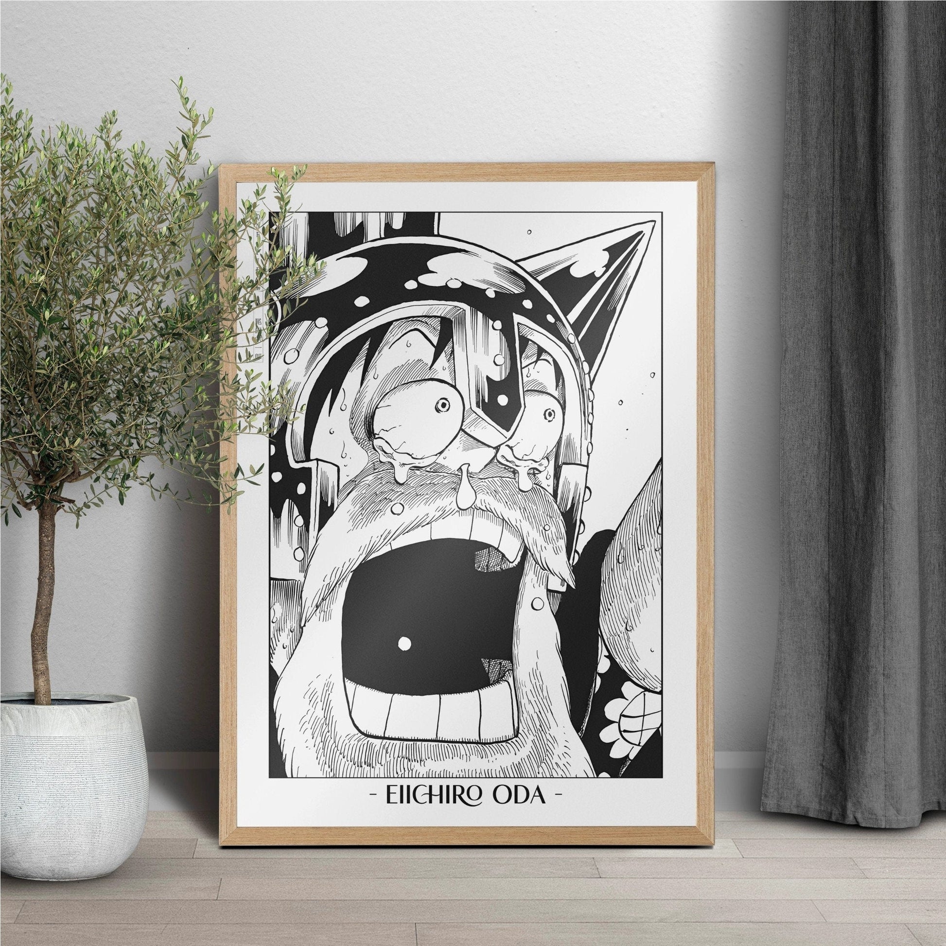 Explore the epic world of pirates with this shonen manga poster, showcasing the work of Oda. A tribute to his legendary storytelling - shop now.