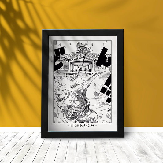 Explore the epic world of pirates with this shonen manga poster, showcasing the work of Oda. A tribute to his legendary storytelling - shop now.