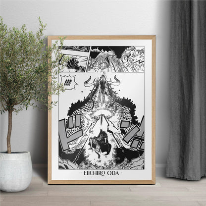 Explore the epic world of pirates with this shonen manga poster, showcasing the work of Oda. A tribute to his legendary storytelling - shop now.