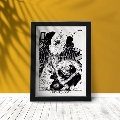 Explore the epic world of pirates with this shonen manga poster, showcasing the work of Oda. A tribute to his legendary storytelling - shop now.