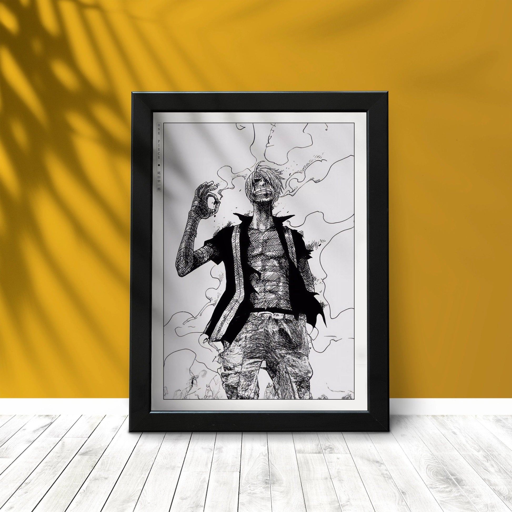 Capture the essence of adventure with our manga wall art, showcasing beloved characters from the world of pirates, bringing energy and life to any room.