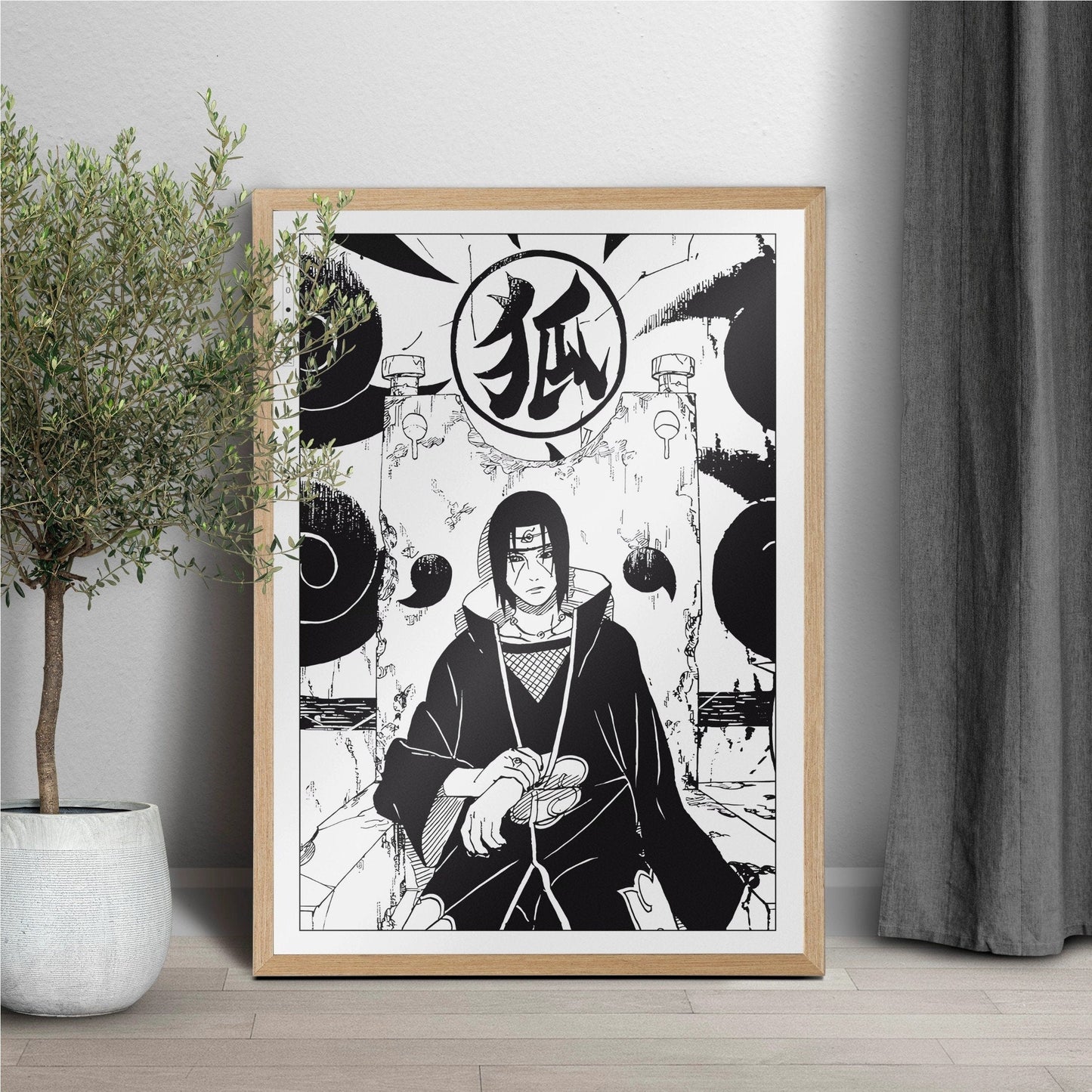 Explore the world of ninjas with dynamic manga wall art, capturing epic moments from the world of shinobi. Perfect for any manga lover's collection.