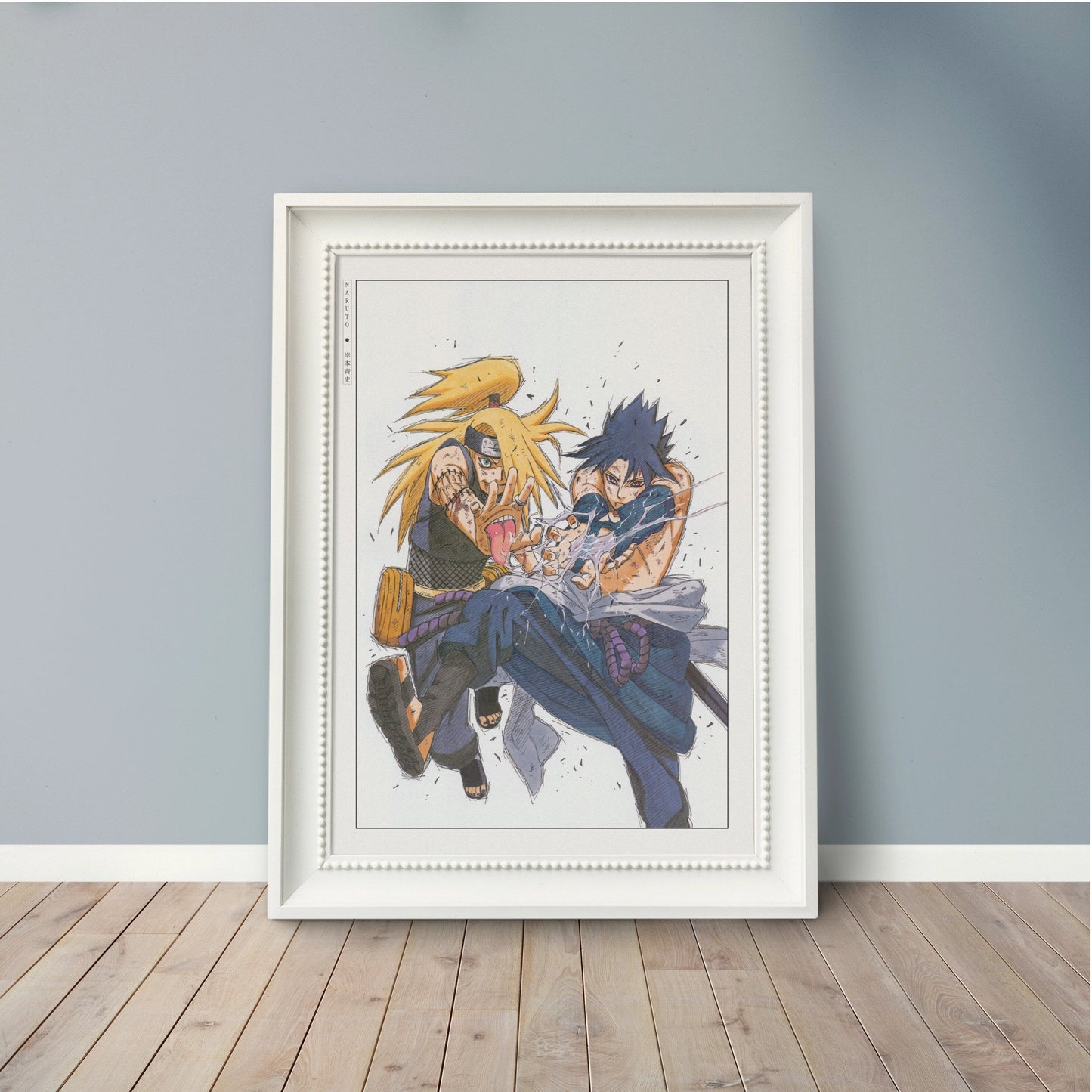 Explore the world of ninjas with dynamic manga wall art, capturing epic moments from the world of shinobi. Perfect for any manga lover's collection.