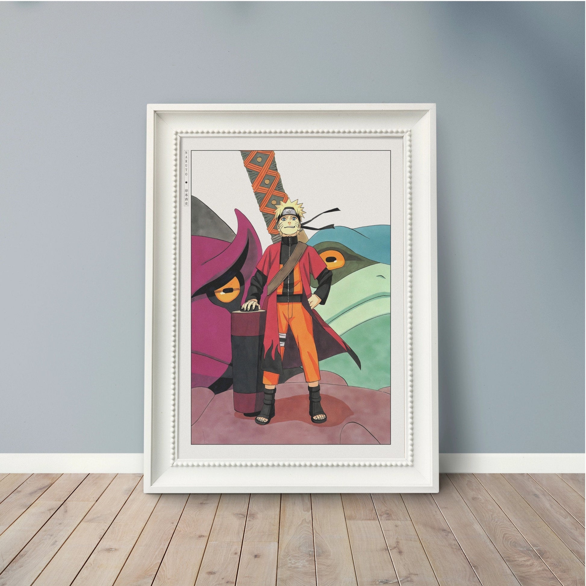 Explore the world of ninjas with dynamic manga wall art, capturing epic moments from the world of shinobi. Perfect for any manga lover's collection.