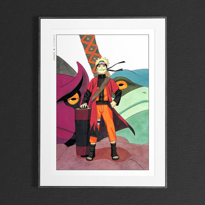 Explore the world of ninjas with dynamic manga wall art, capturing epic moments from the world of shinobi. Perfect for any manga lover's collection.