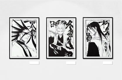 Transform your space with the Set of 3 Anime Poster Wall Art from Eastern Archivals. High-quality prints featuring iconic anime artwork to enhance your decor.