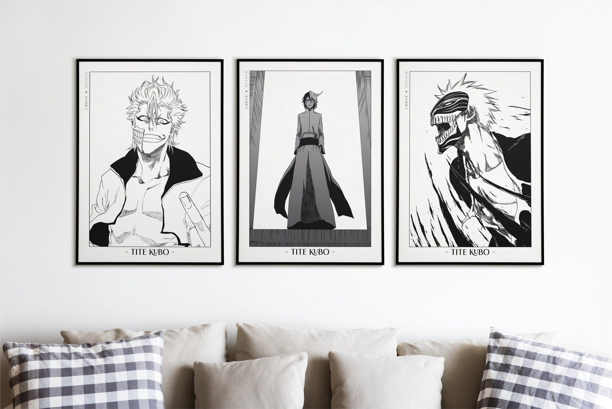 Transform your space with the Set of 3 Anime Poster Wall Art from Eastern Archivals. High-quality prints featuring iconic anime artwork to enhance your decor.