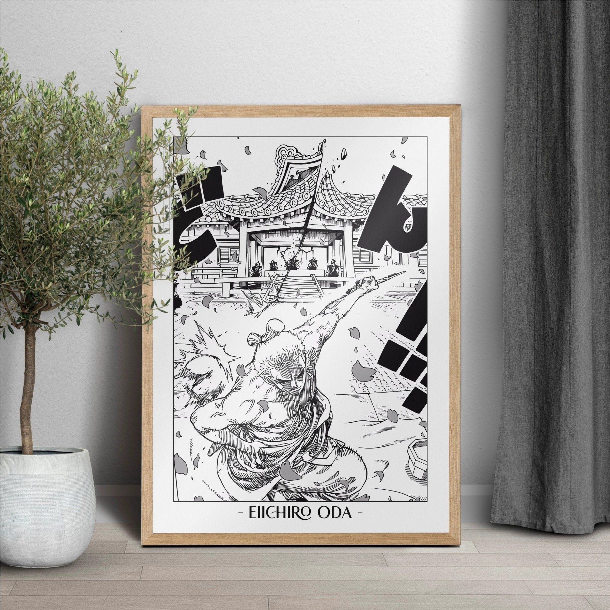 Explore the epic world of pirates with this shonen manga poster, showcasing the work of Oda. A tribute to his legendary storytelling - shop now.