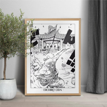 Explore the epic world of pirates with this shonen manga poster, showcasing the work of Oda. A tribute to his legendary storytelling - shop now.