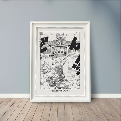 Explore the epic world of pirates with this shonen manga poster, showcasing the work of Oda. A tribute to his legendary storytelling - shop now.