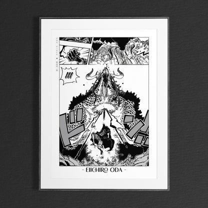 Explore the epic world of pirates with this shonen manga poster, showcasing the work of Oda. A tribute to his legendary storytelling - shop now.