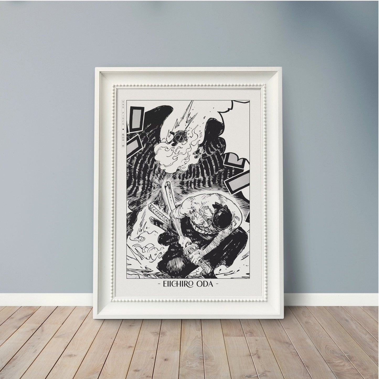 Explore the epic world of pirates with this shonen manga poster, showcasing the work of Oda. A tribute to his legendary storytelling - shop now.