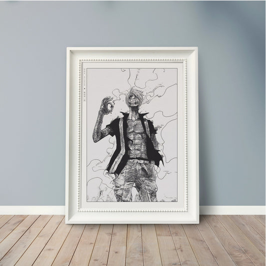 Capture the essence of adventure with our manga wall art, showcasing beloved characters from the world of pirates, bringing energy and life to any room.