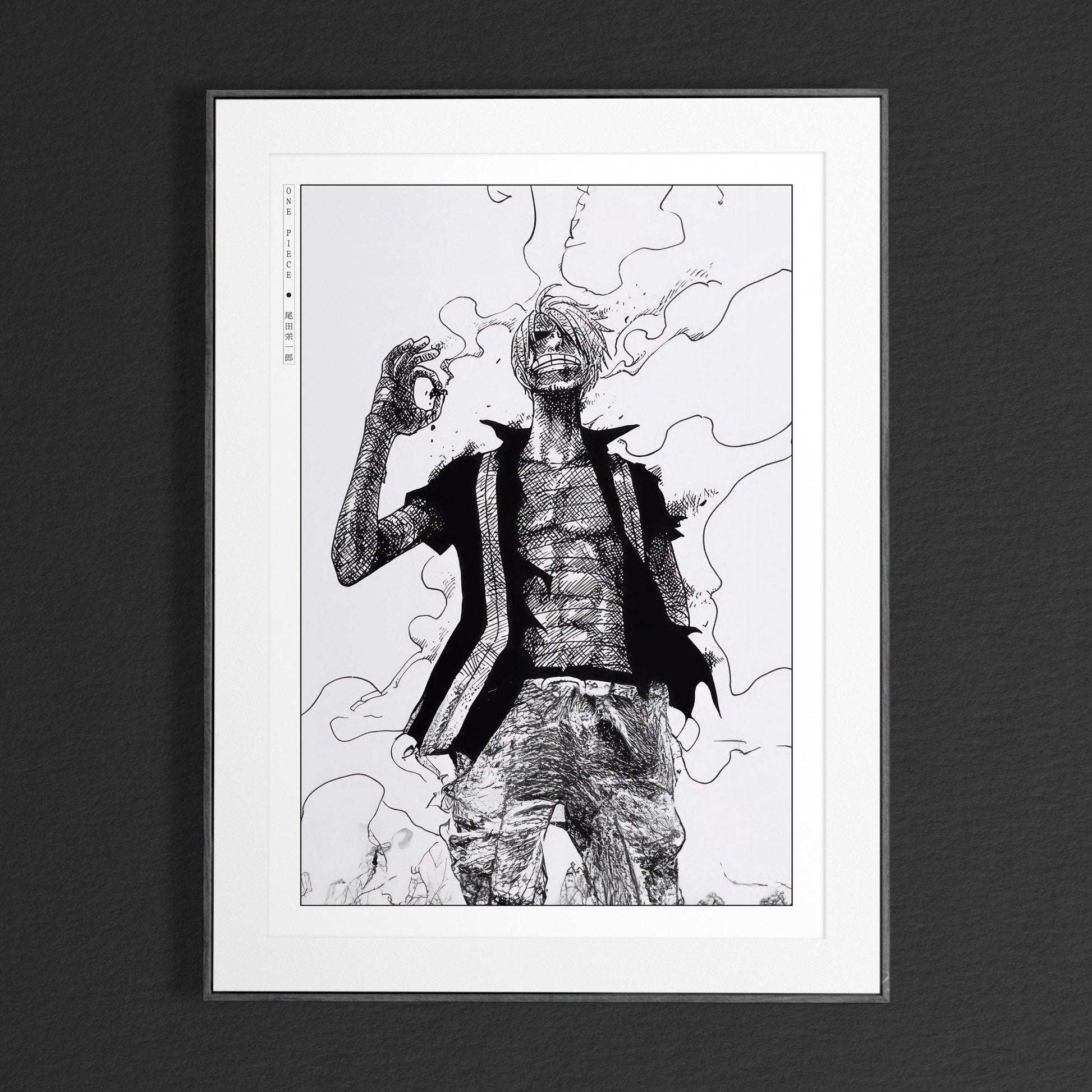 Capture the essence of adventure with our manga wall art, showcasing beloved characters from the world of pirates, bringing energy and life to any room.