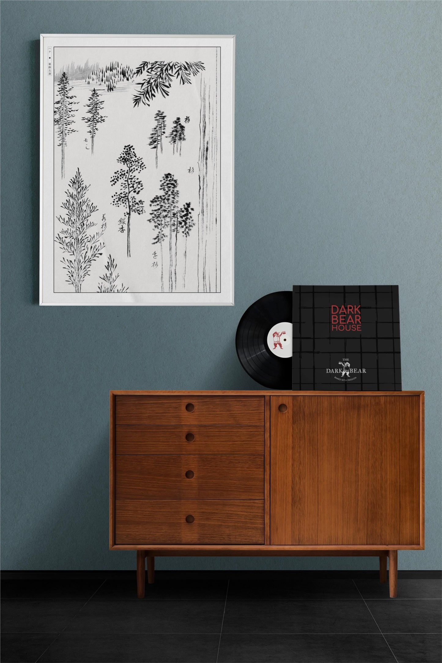 The Katsushika Hokusai Ukiyo-e collection, showcases iconic forest landscapes that capture nature's beauty and the elegance of traditional Japanese art.