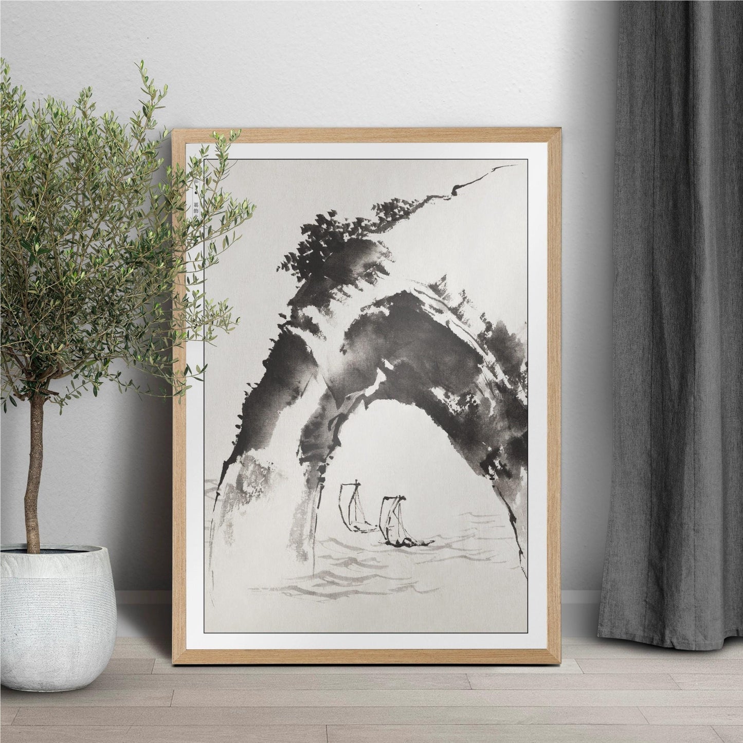 Discover the beauty of HokusaiÕs Seascape Ukiyo-e wall art, showcasing traditional Japanese artistry. Add a serene, timeless touch to your home decor