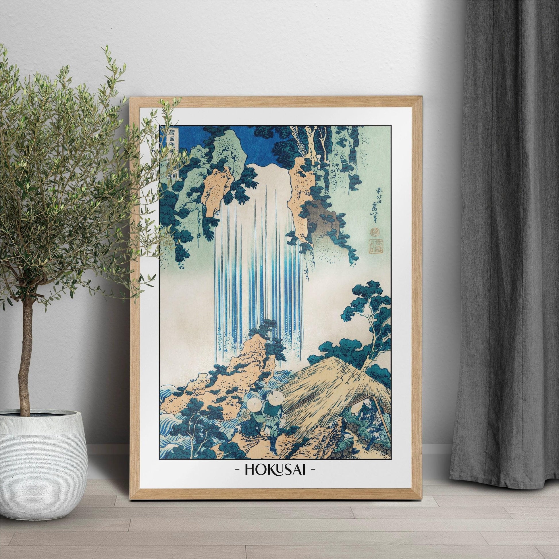 Shop HokusaiÕs Waterfall Ukiyo-e wall art. Premium Japanese woodblock prints that bring natureÕs beauty and timeless artistry to your home.