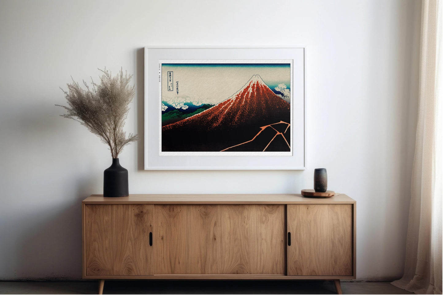 The Katsushika Hokusai Ukiyo-e collection, showcases iconic mountain landscapes that capture nature's beauty and the elegance of traditional Japanese art.