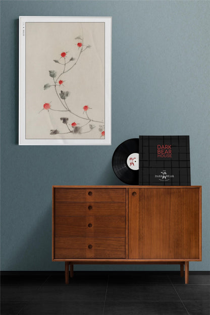 Enhance your space with Flower Ukiyo-e Wall Art by Katsushika Hokusai, celebrating the elegance of nature and the timeless beauty of Japanese art.