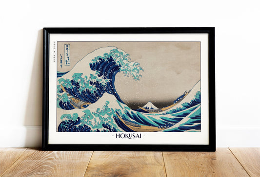 Discover the beauty of HokusaiÕs Seascape Ukiyo-e wall art, showcasing traditional Japanese artistry. Add a serene, timeless touch to your home decor