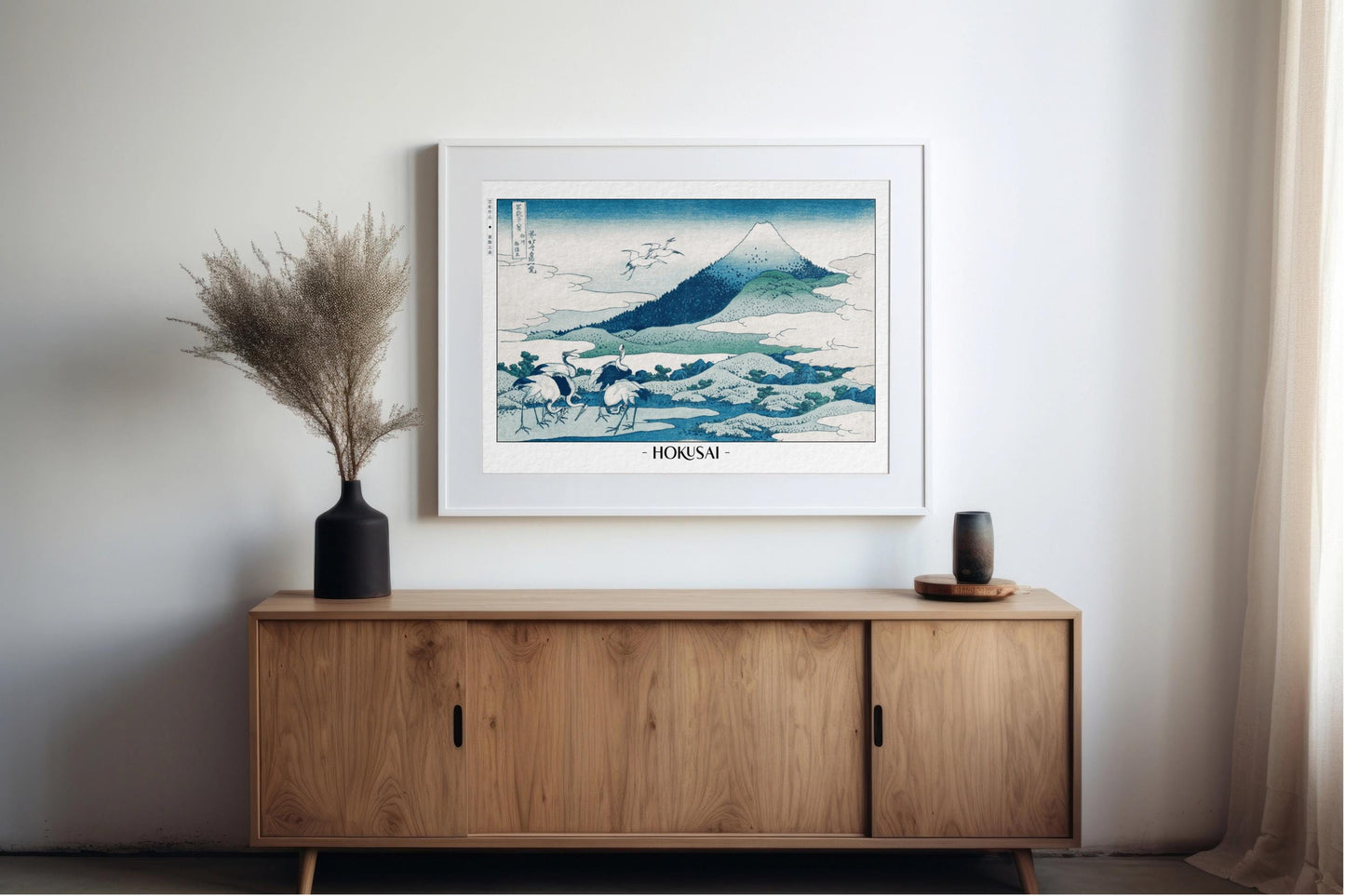 The Katsushika Hokusai Ukiyo-e collection, showcases iconic mountain landscapes that capture nature's beauty and the elegance of traditional Japanese art.