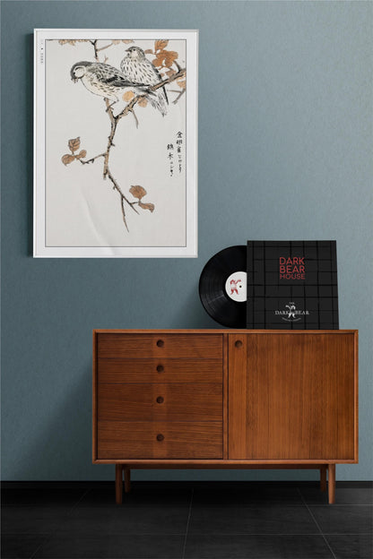 Enhance your decor with the Numata Kashu art print, showcasing the delicate elegance of Japanese birds and nature through timeless Ukiyo-e craftsmanship.