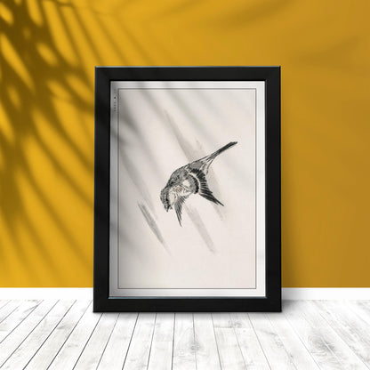 Enhance your decor with the Numata Kashu art print, showcasing the delicate elegance of Japanese birds and nature through timeless Ukiyo-e craftsmanship.