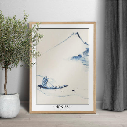 Discover the beauty of HokusaiÕs Seascape Ukiyo-e wall art, showcasing traditional Japanese artistry. Add a serene, timeless touch to your home decor