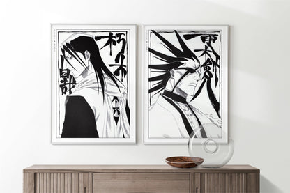 Immerse yourself in the world of soul reapers and spirits with our manga wall art collection, capturing the action and emotion of this iconic series.