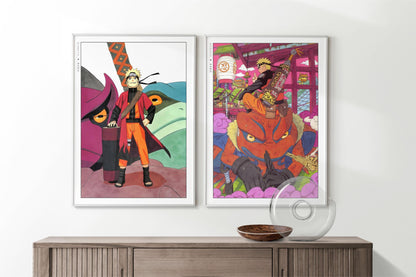 Bring the adventure and spirit of a legendary ninja world into your home with our manga wall art collection, capturing the essence of determination and growth.