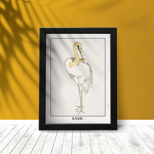 Enhance your decor with the Numata Kashu art print, showcasing the delicate elegance of Japanese birds and nature through timeless Ukiyo-e craftsmanship.